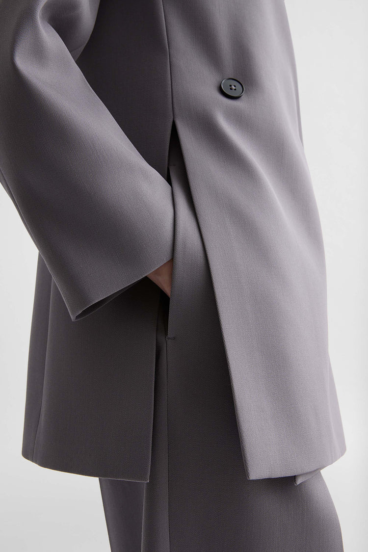 jil sander wool gabardine tailored jacket for women