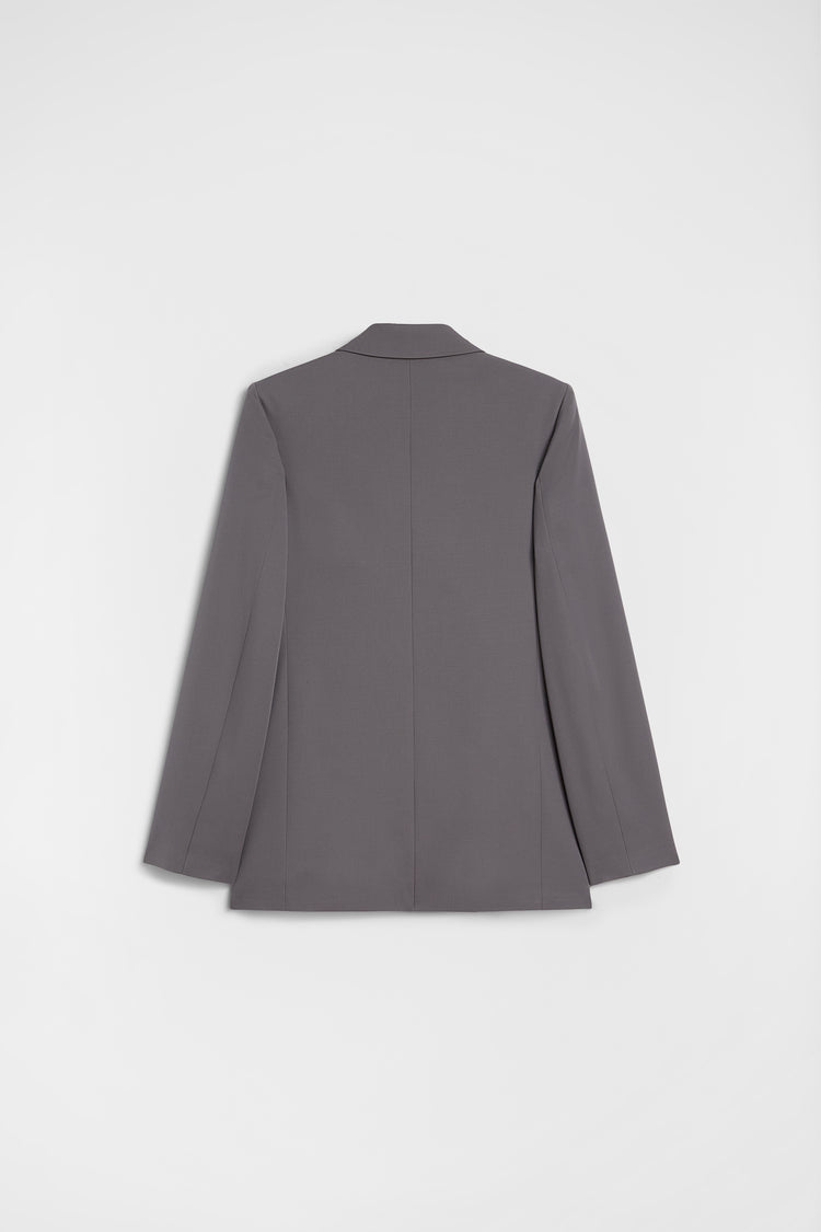 jil sander wool gabardine tailored jacket for women
