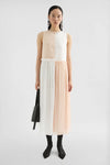 Cotton Muslin Pleated Dress