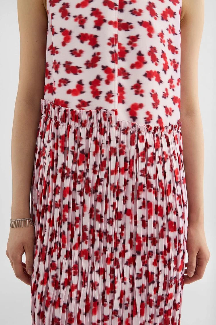 Fluid Viscose Printed Dress