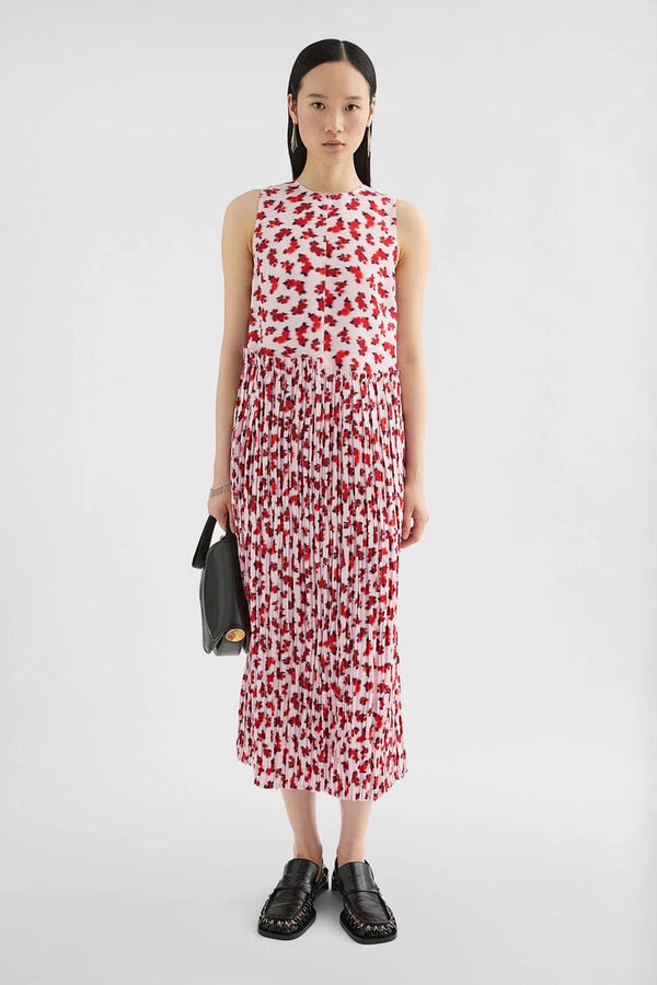 Fluid Viscose Printed Dress