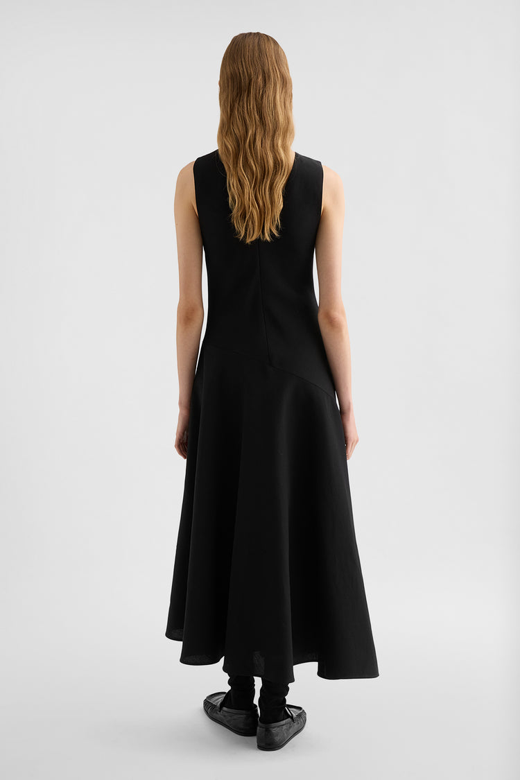 Silk Blend Evening Dress