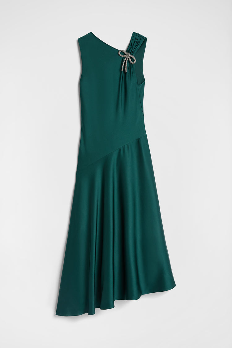 jil sander envers satin evening dress for women