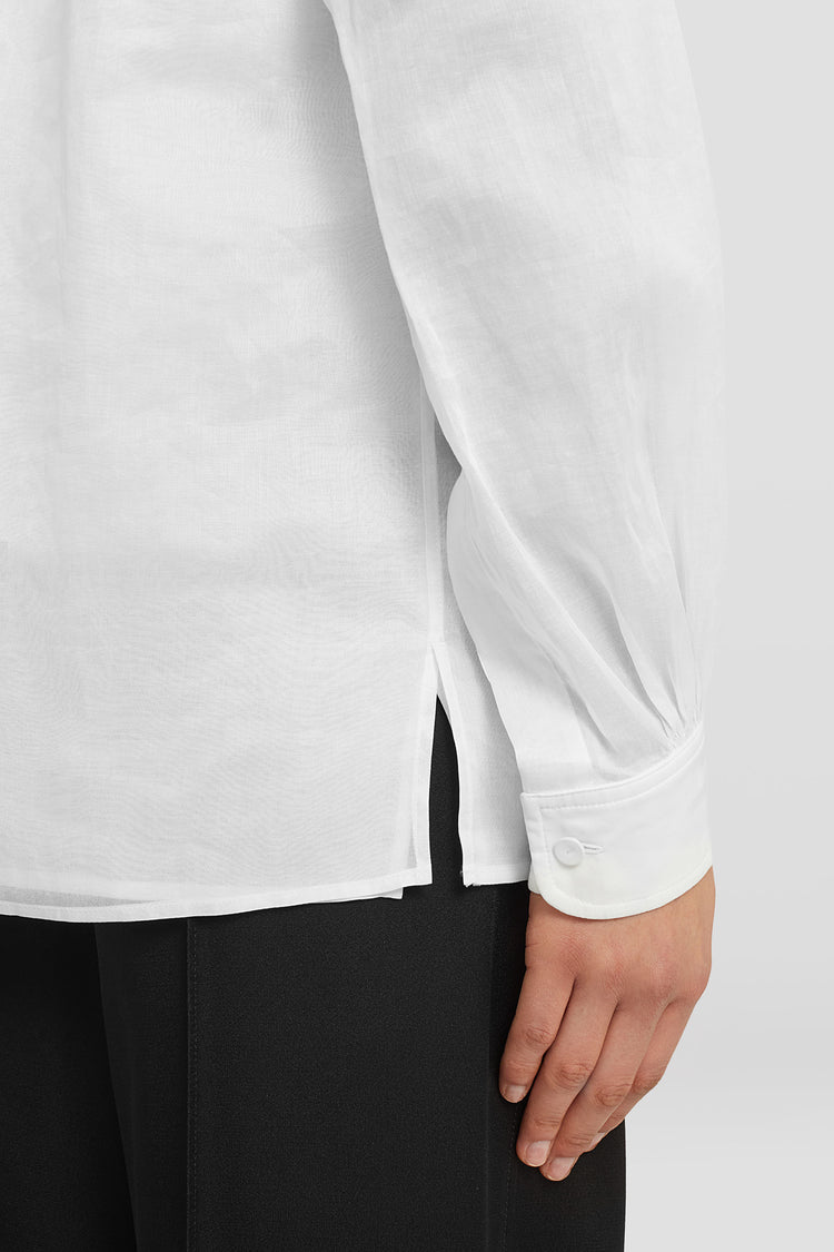 jil sander pleated shirt for women