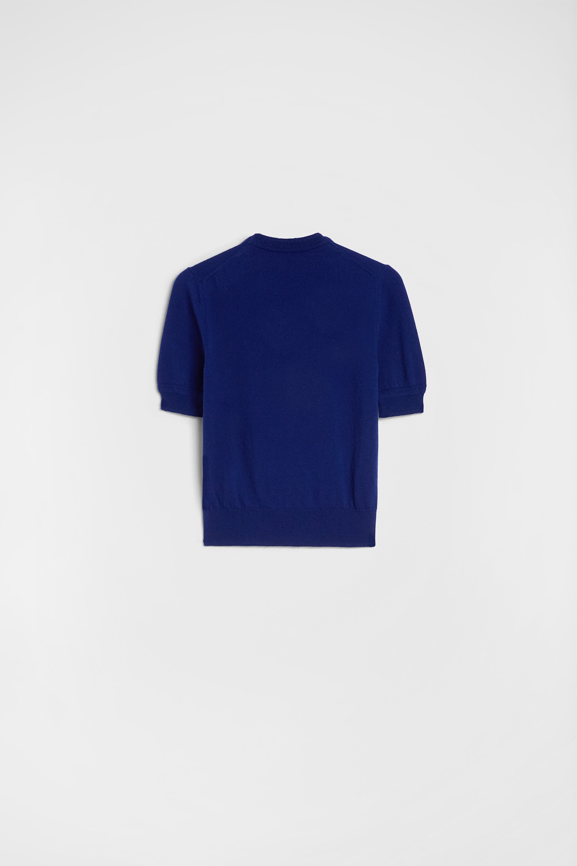 jil sander lightweight wool knit t-shirt for women