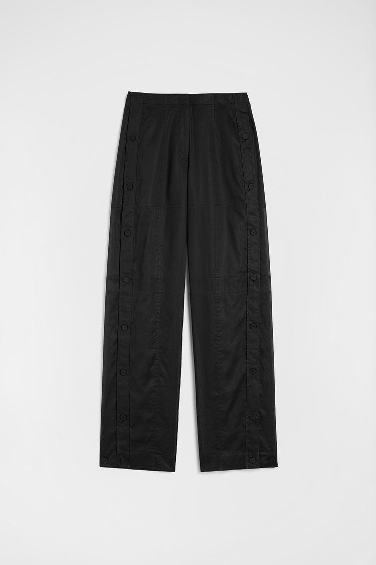 jil sander cotton muslin trousers for women