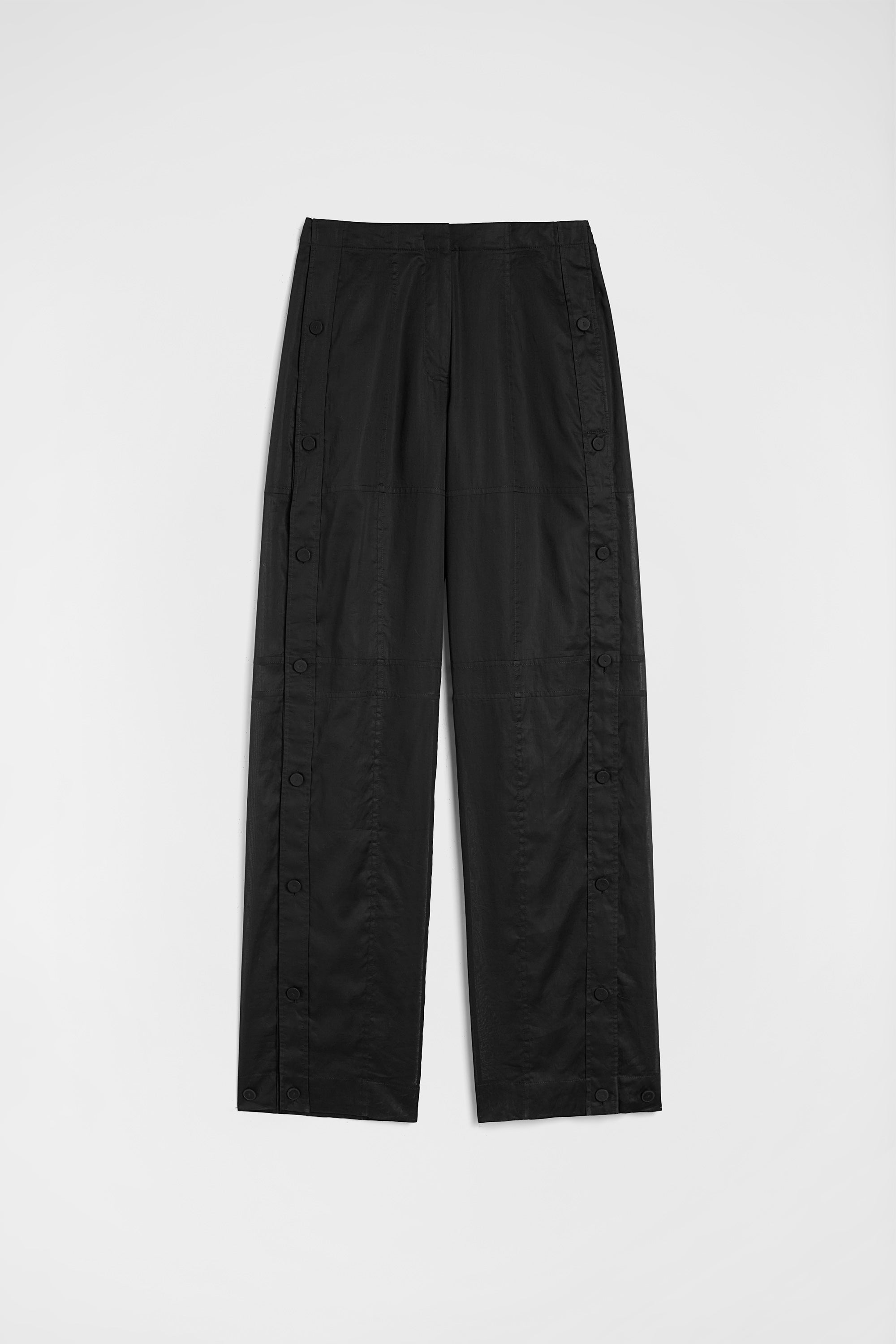 jil sander cotton muslin trousers for women