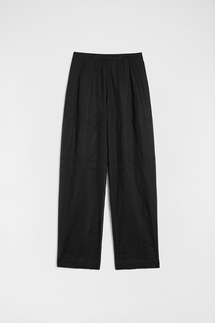 jil sander cotton muslin trousers for women