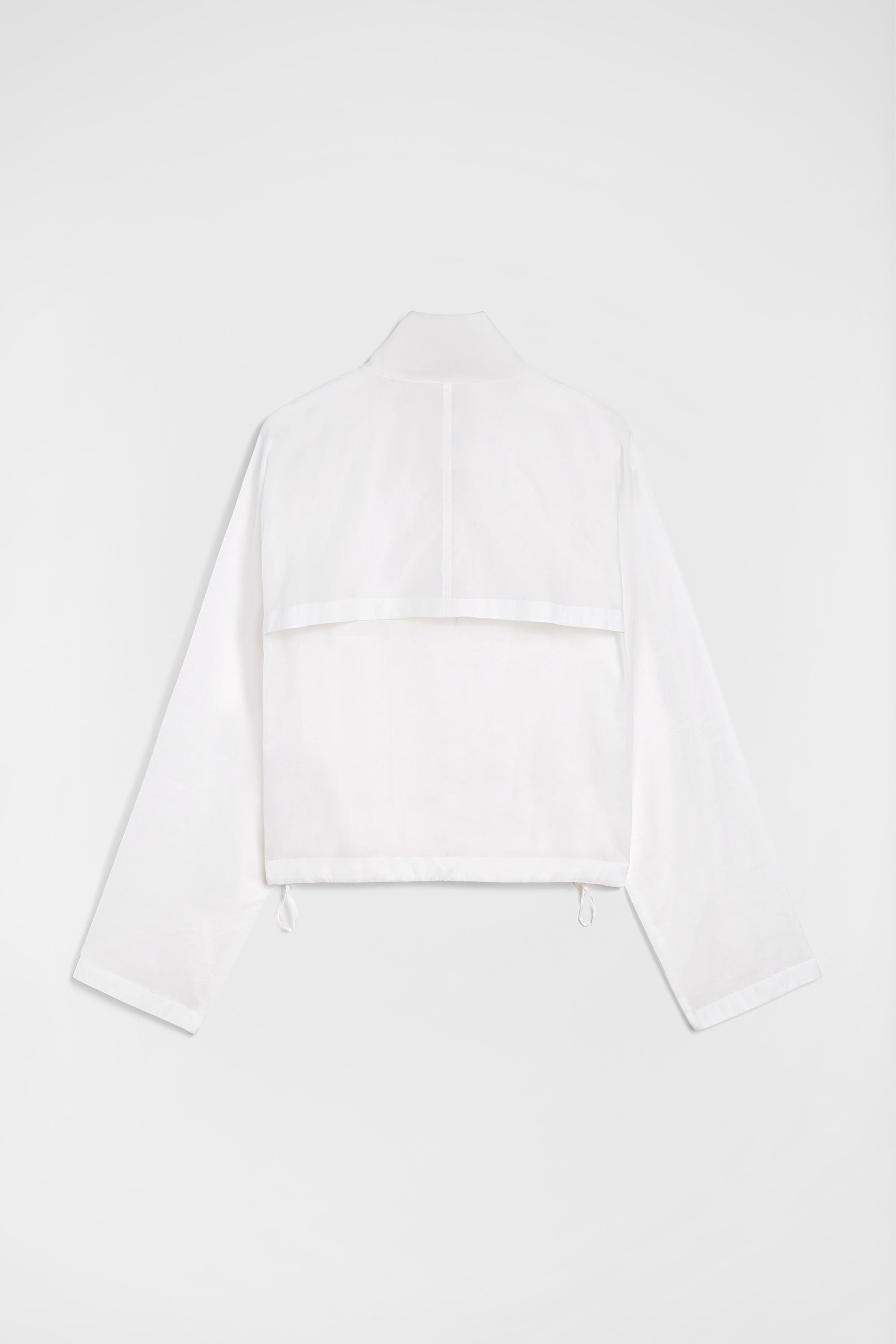 jil sander cotton muslin blouson for women