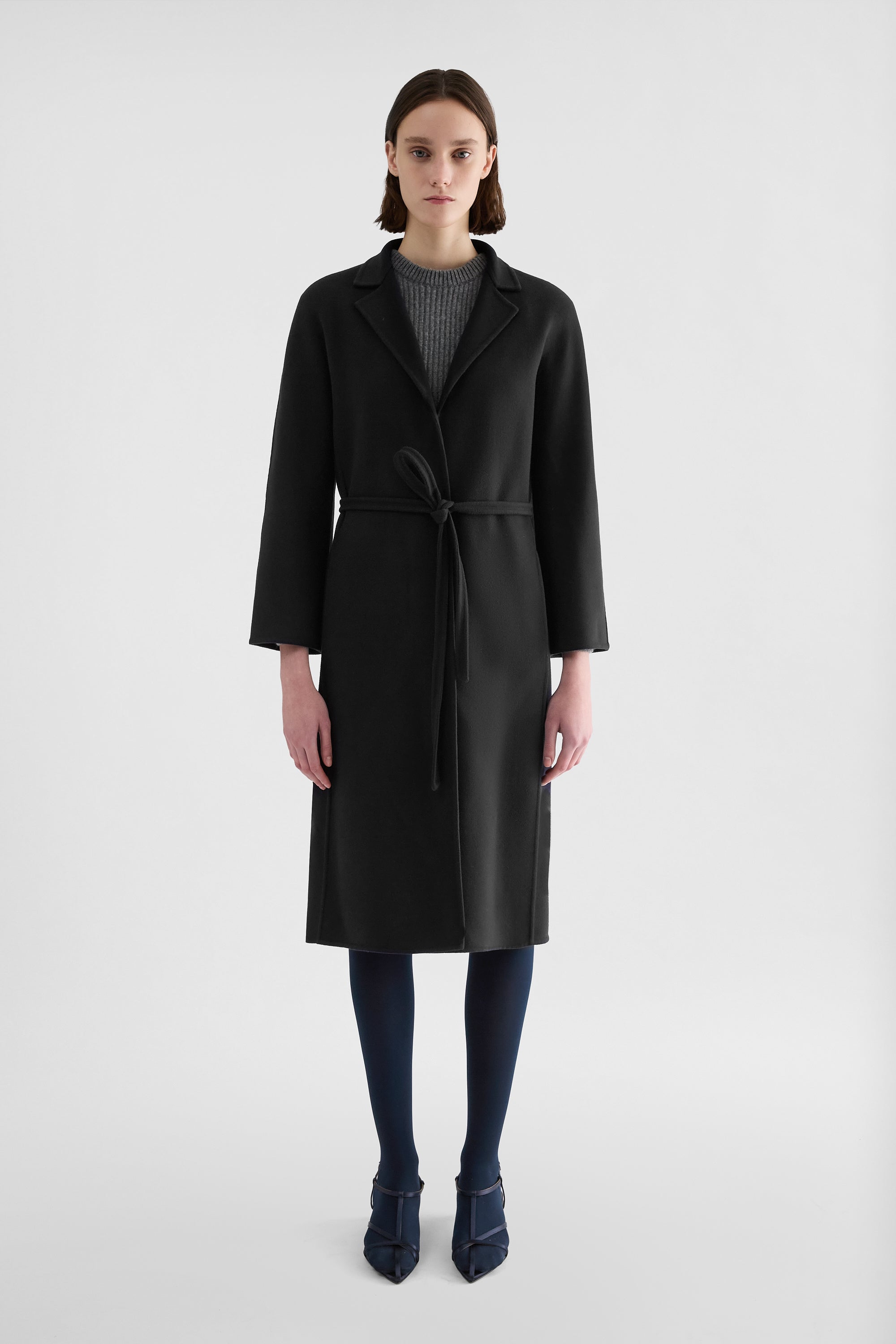 جيل ساندر wool belted coat لـ النساء