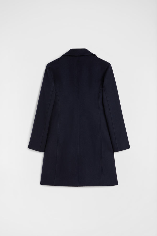 jil sander felt wool coat for women