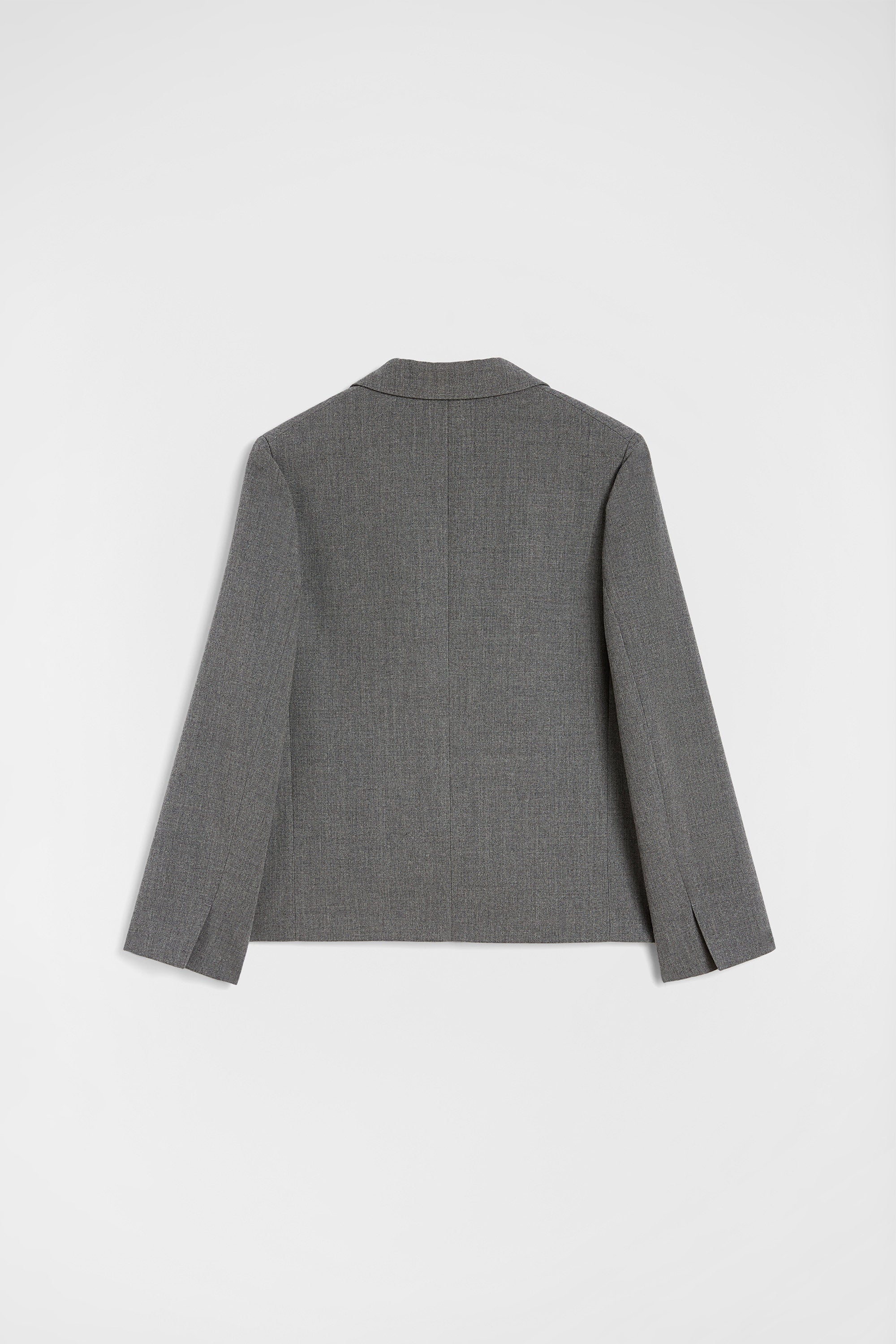 jil sander wool canvas tailored jacket for women