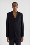 Wool Gabardine Tailored Jacket