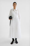 Cotton Muslin Shirt Dress