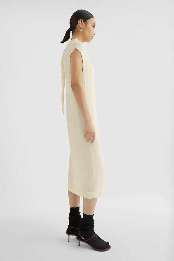 jil sander lightweight wool knit dress for women