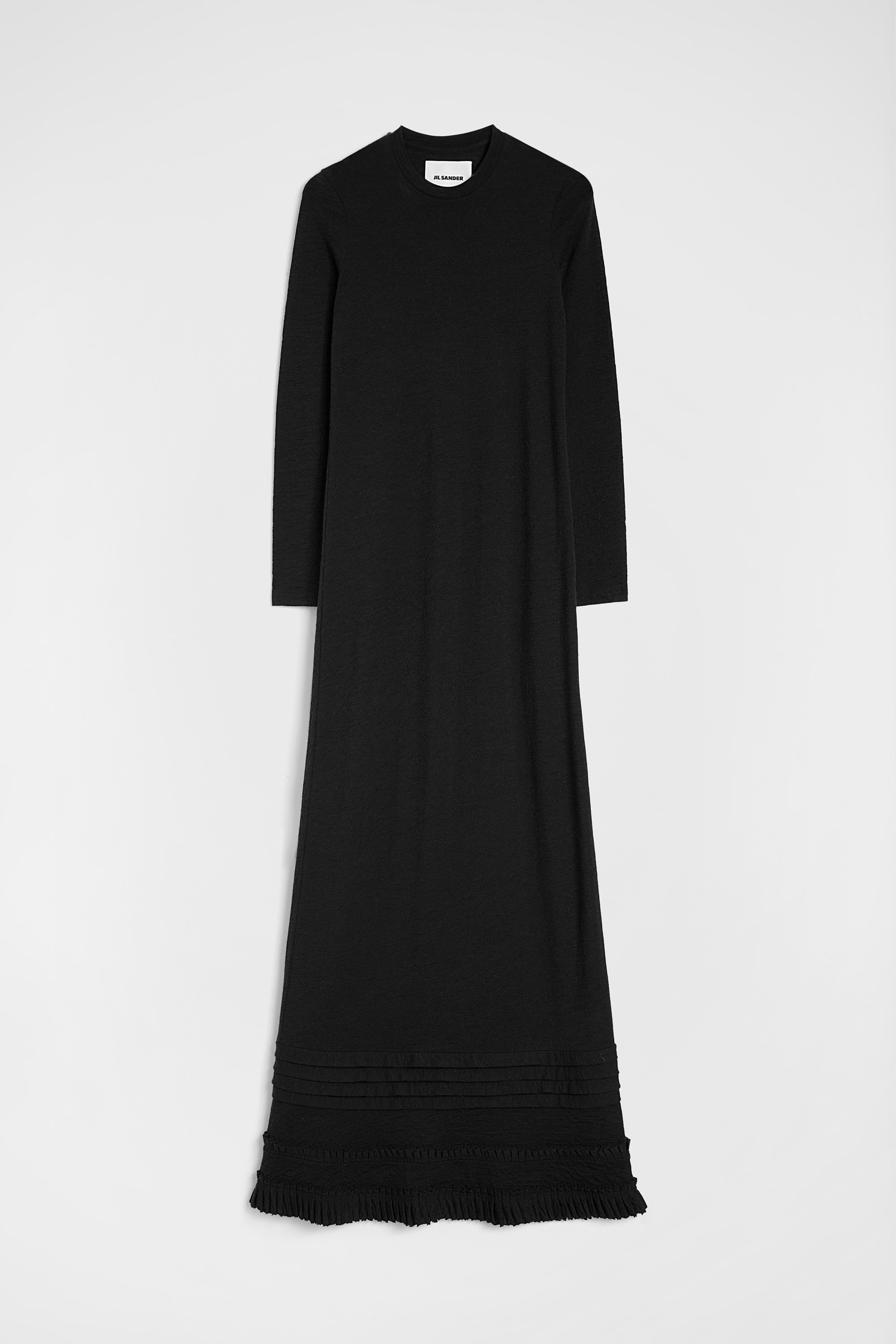 جيل ساندر فستان جيرسيه صوف بكشكش لـ النساء