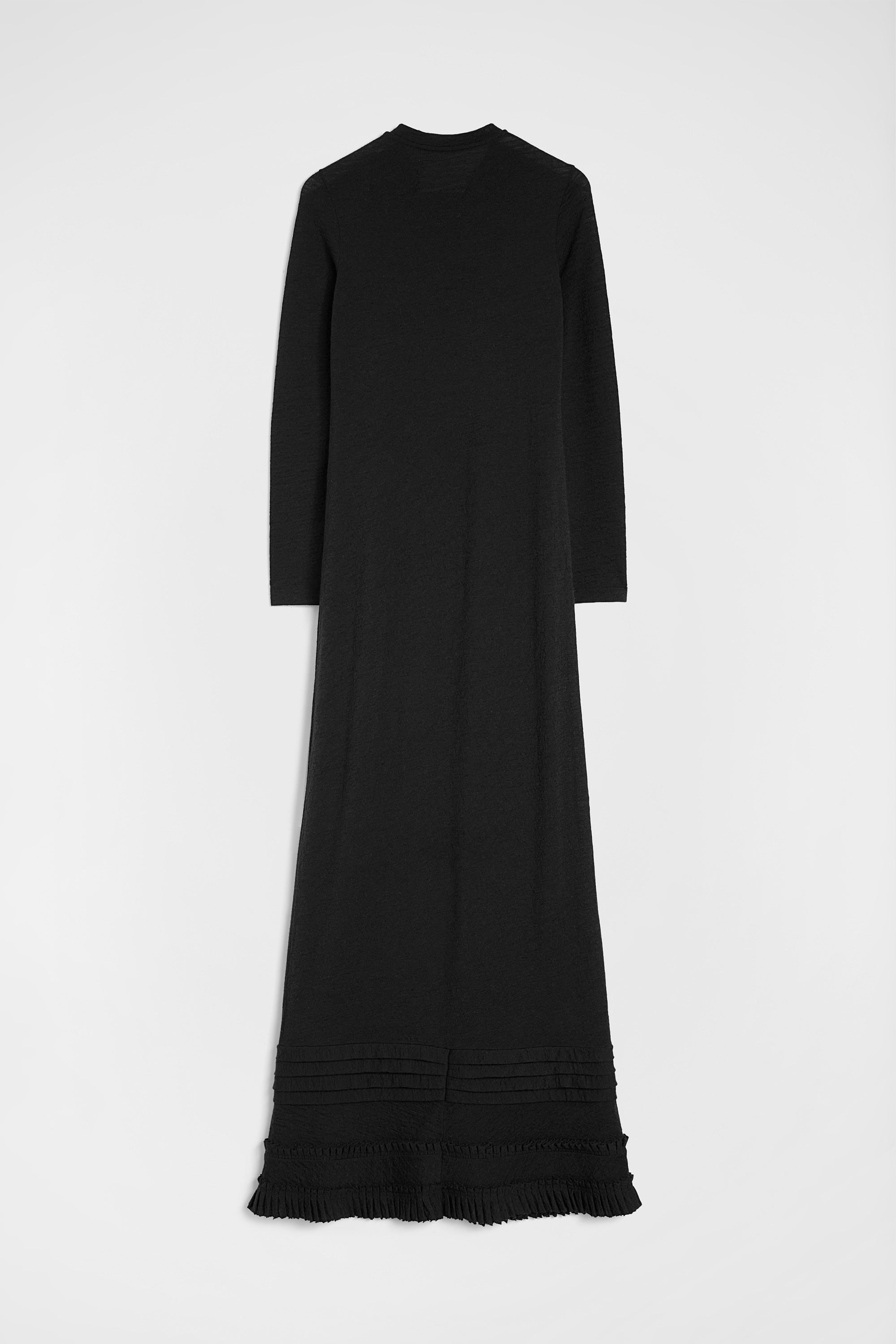 جيل ساندر فستان جيرسيه صوف بكشكش لـ النساء