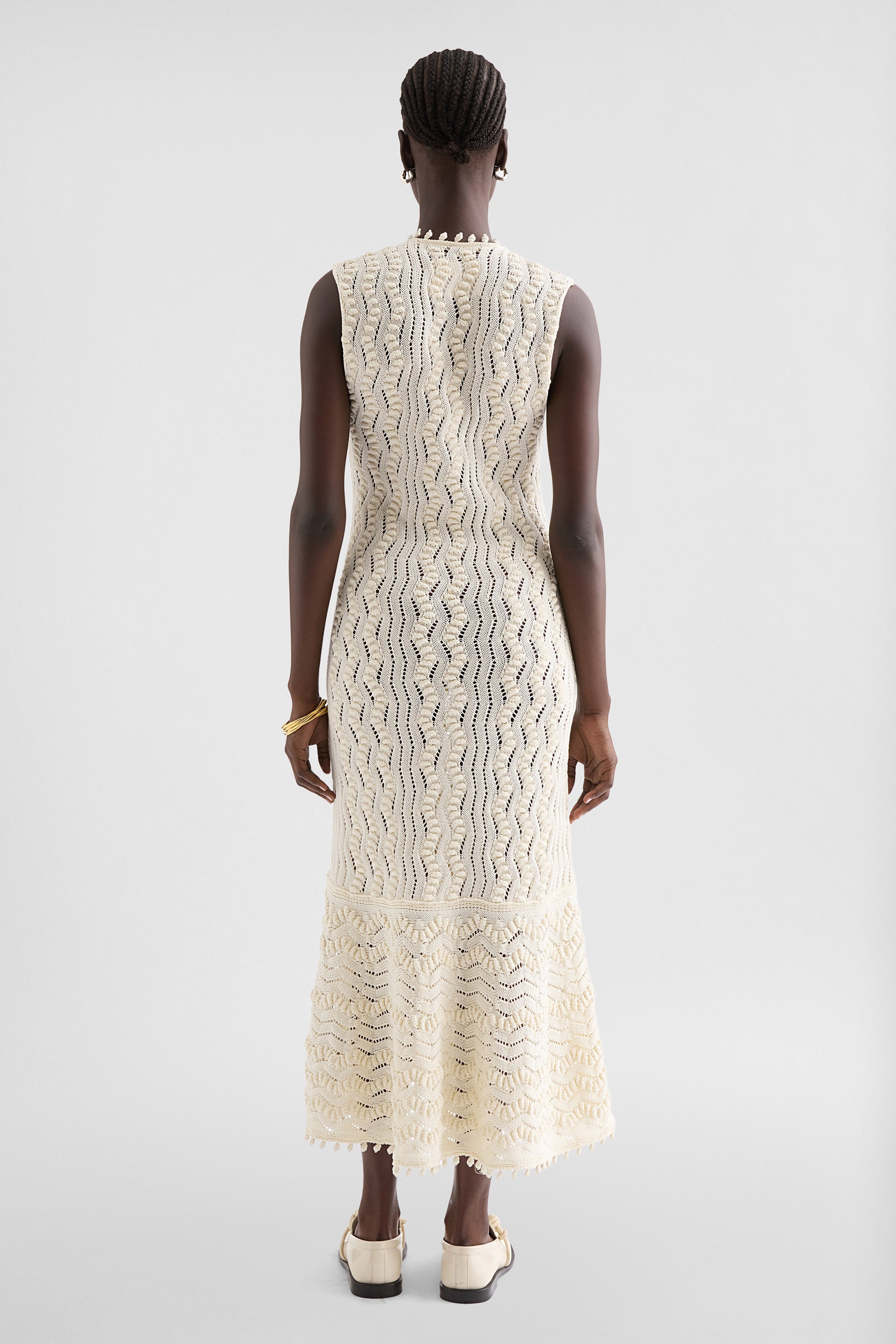 jil sander cotton knit dress for women