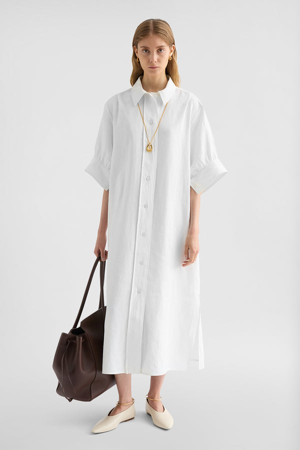 Linen Shirt Dress