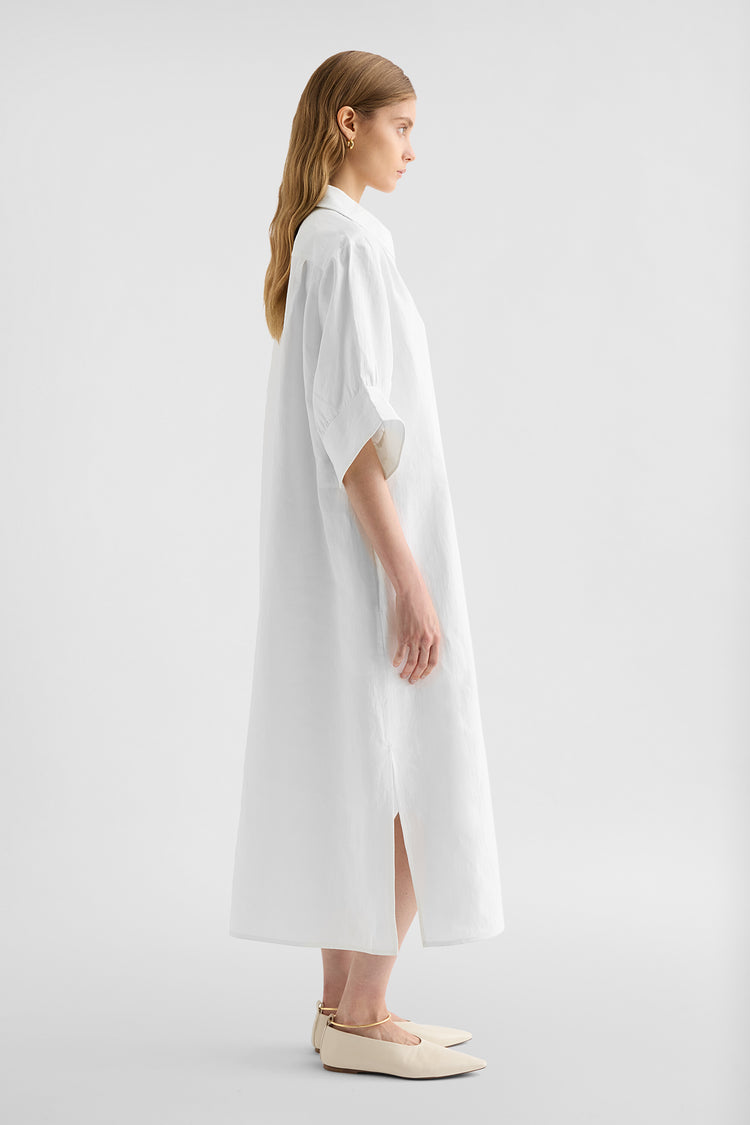 Linen Shirt Dress