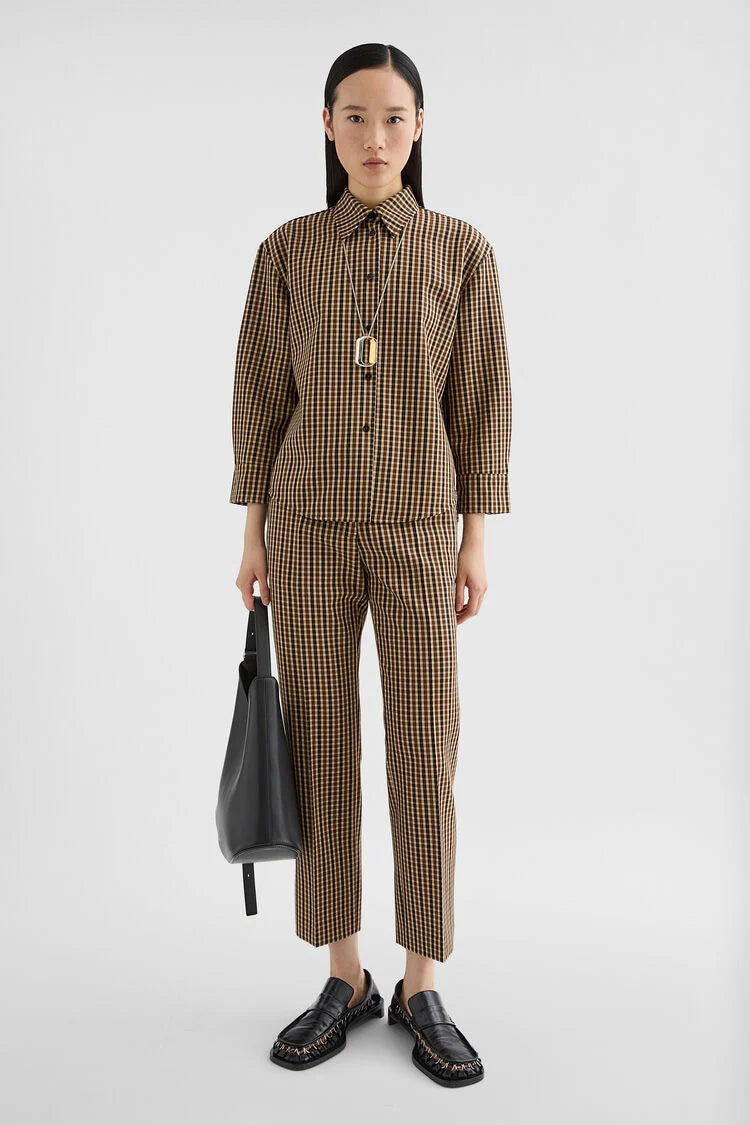 Wool Canvas Printed Shirt