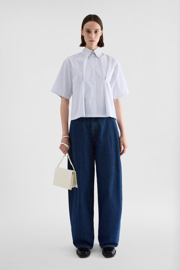 jil sander cotton poplin shirt for women