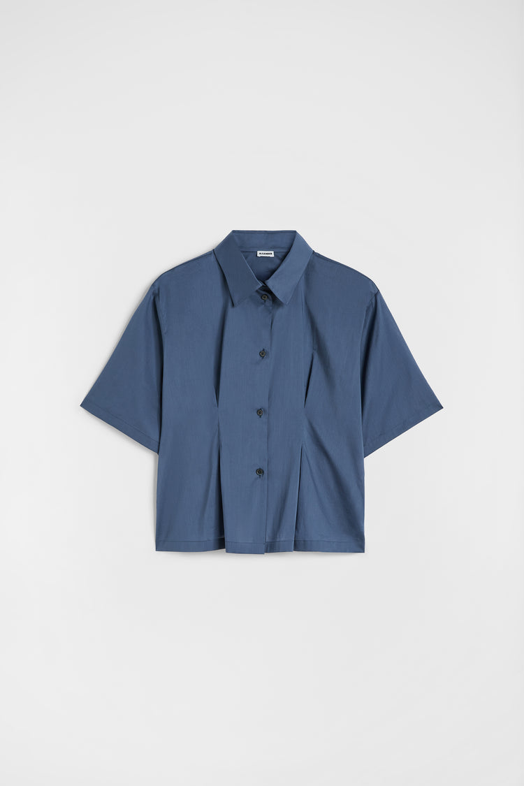 جيل ساندر cotton muslin  shirt لـ النساء