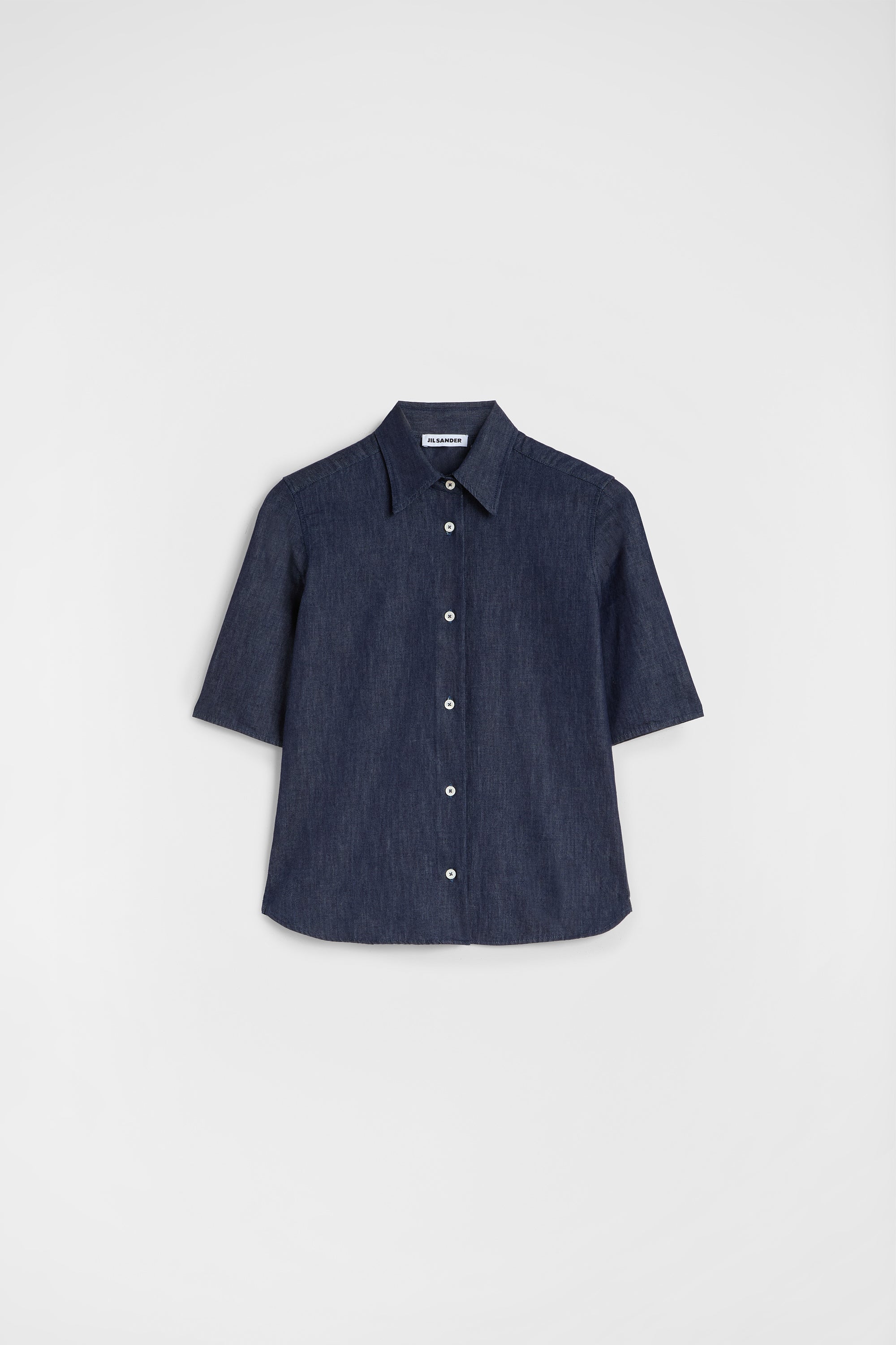 جيل ساندر cotton chambray shirt لـ النساء