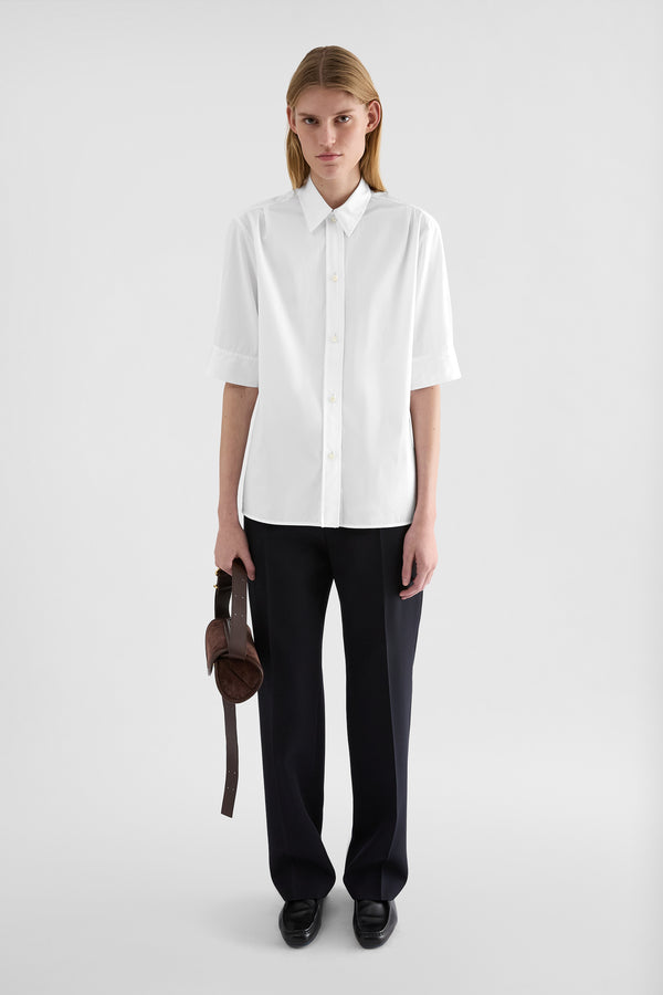 jil sander lightweight cotton poplin shirt for women