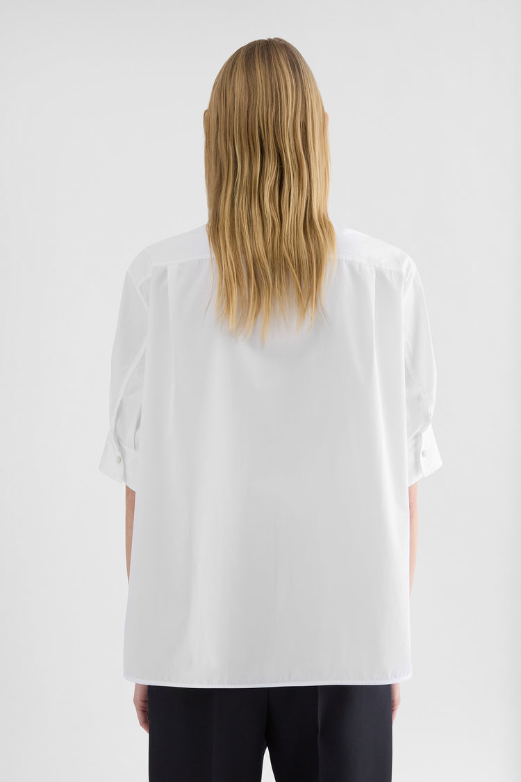 jil sander lightweight cotton poplin shirt for women