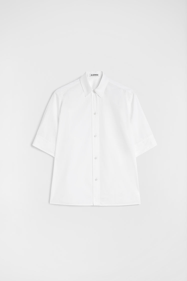 jil sander lightweight cotton poplin shirt for women