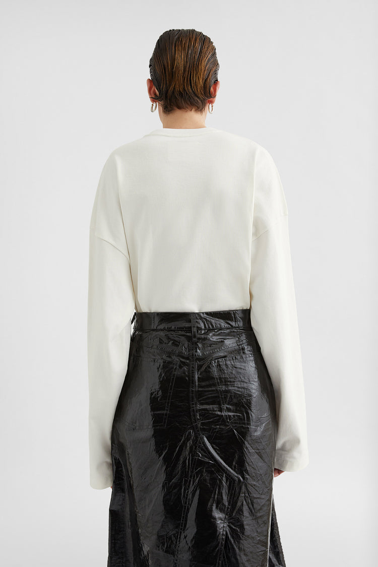 jil sander logo t-shirt for women