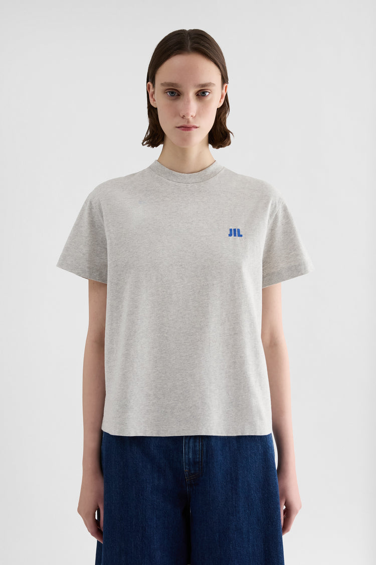 جيل ساندر cotton crew-neck t-shirt لـ النساء