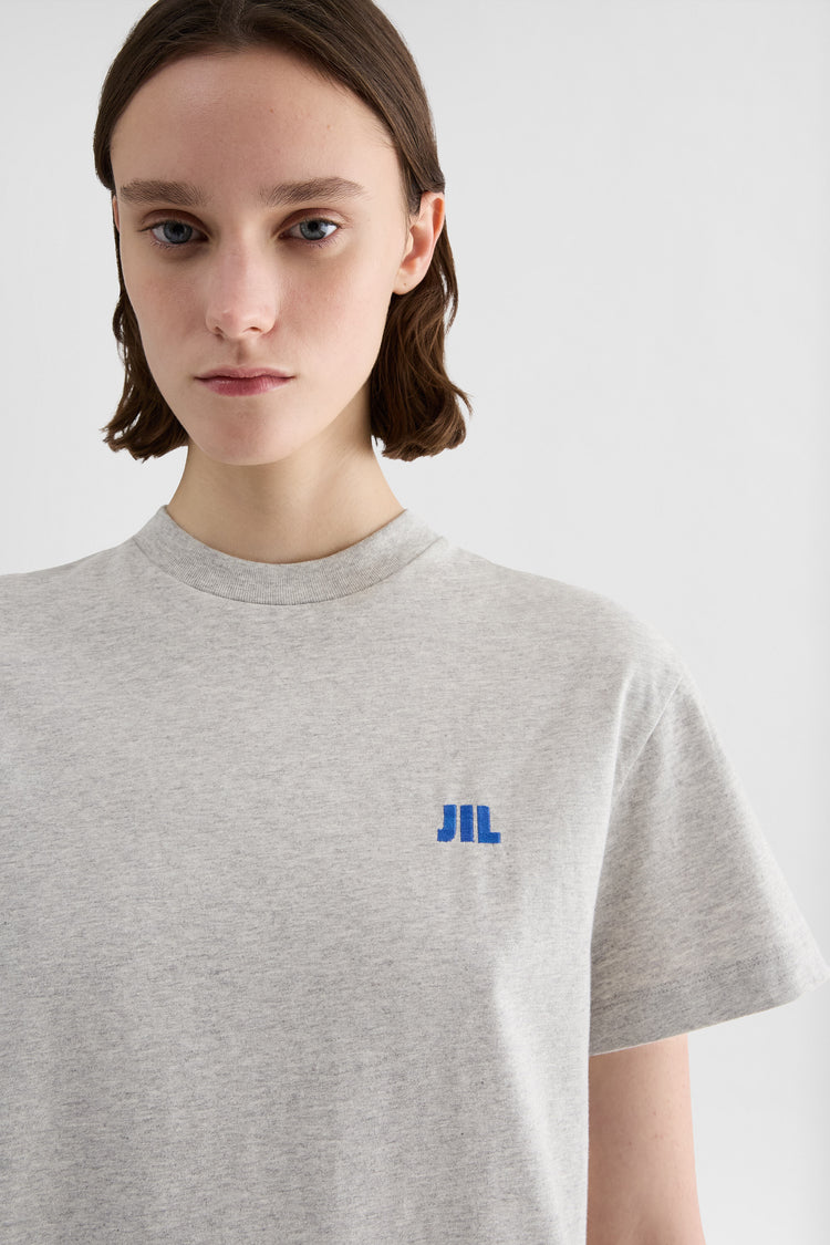 جيل ساندر cotton crew-neck t-shirt لـ النساء