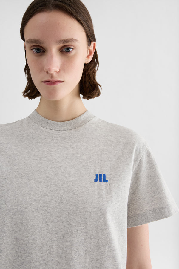 جيل ساندر cotton crew-neck t-shirt لـ النساء