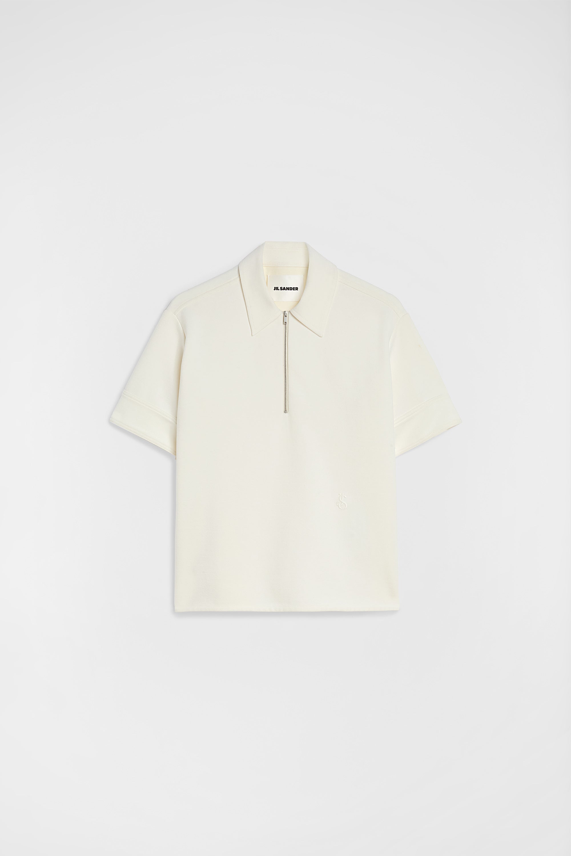 jil sander cotton blend polo t-shirt for women