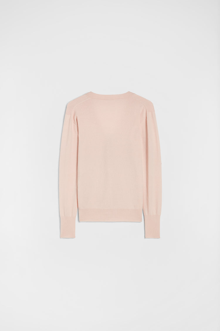 jil sander lightweight cashmere v-neck cardigan for women