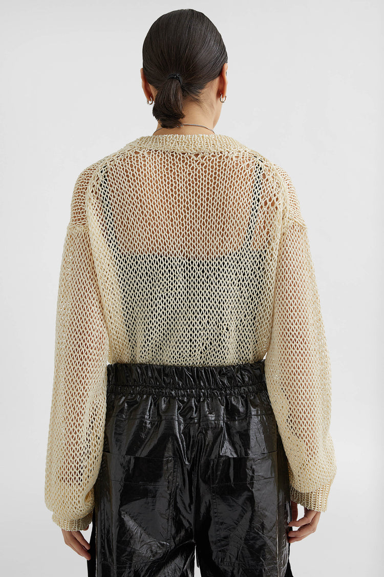 Silk Crew-Neck Sweater