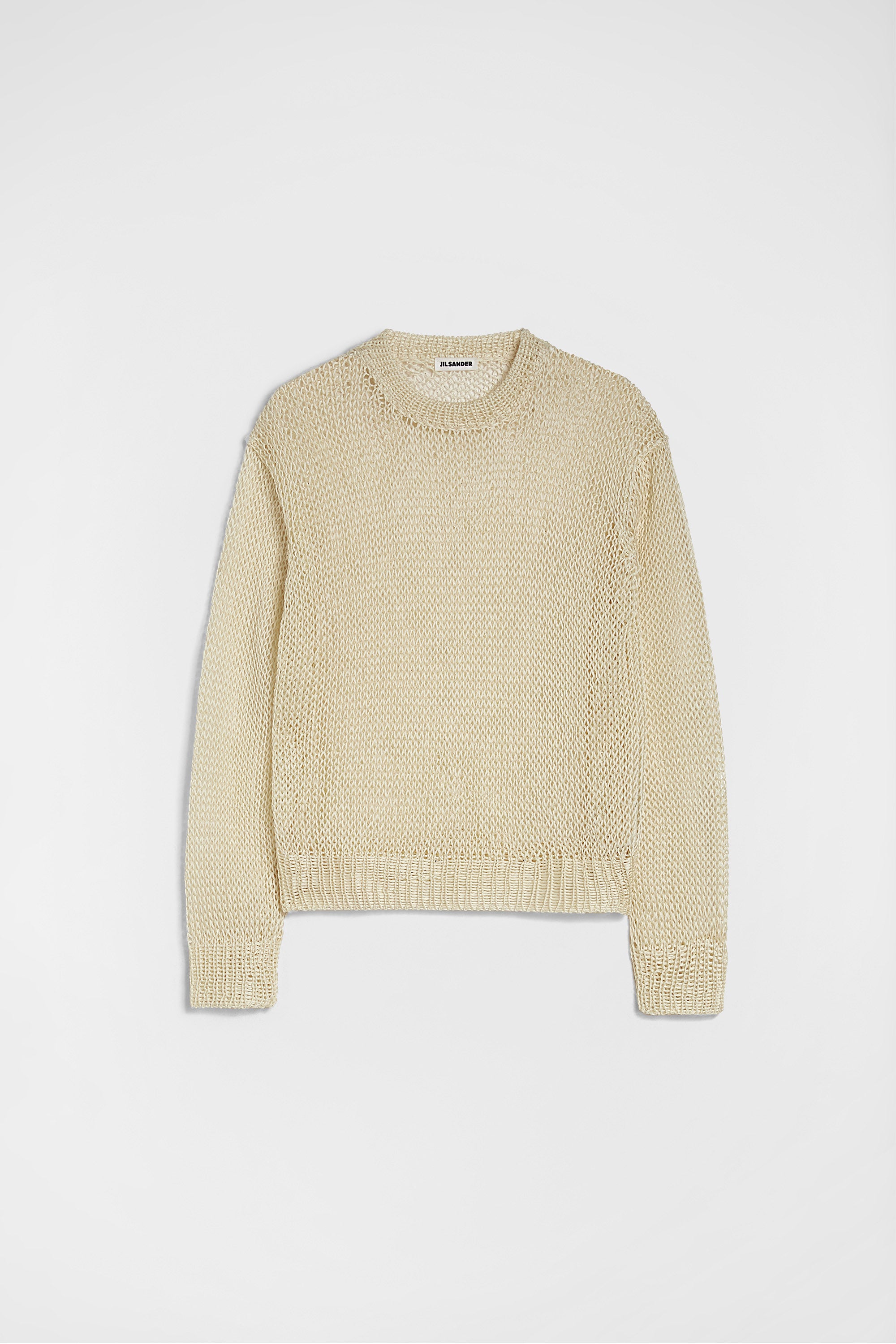 Silk Crew-Neck Sweater