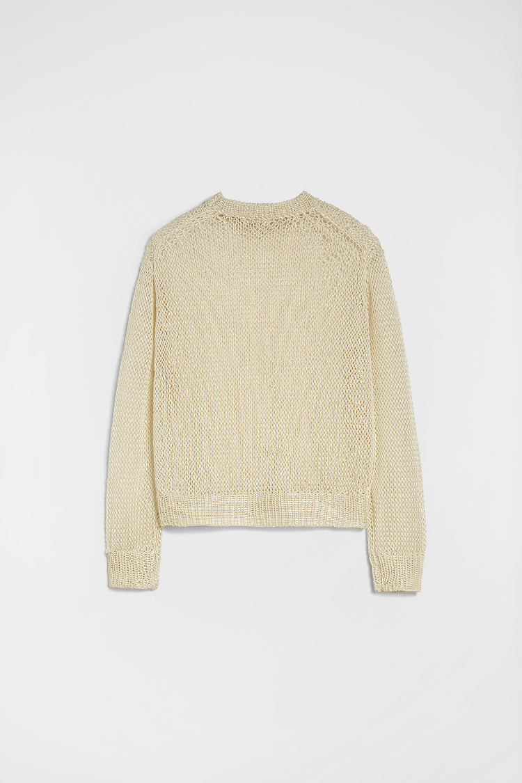 Silk Crew-Neck Sweater