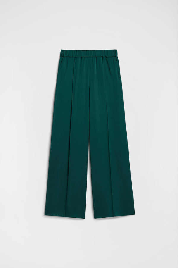 jil sander fluid viscose trousers for women