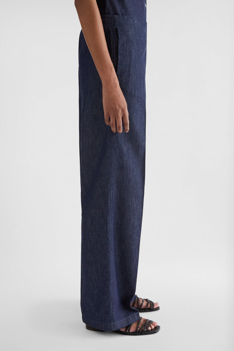 جيل ساندر cotton chambray trousers لـ النساء