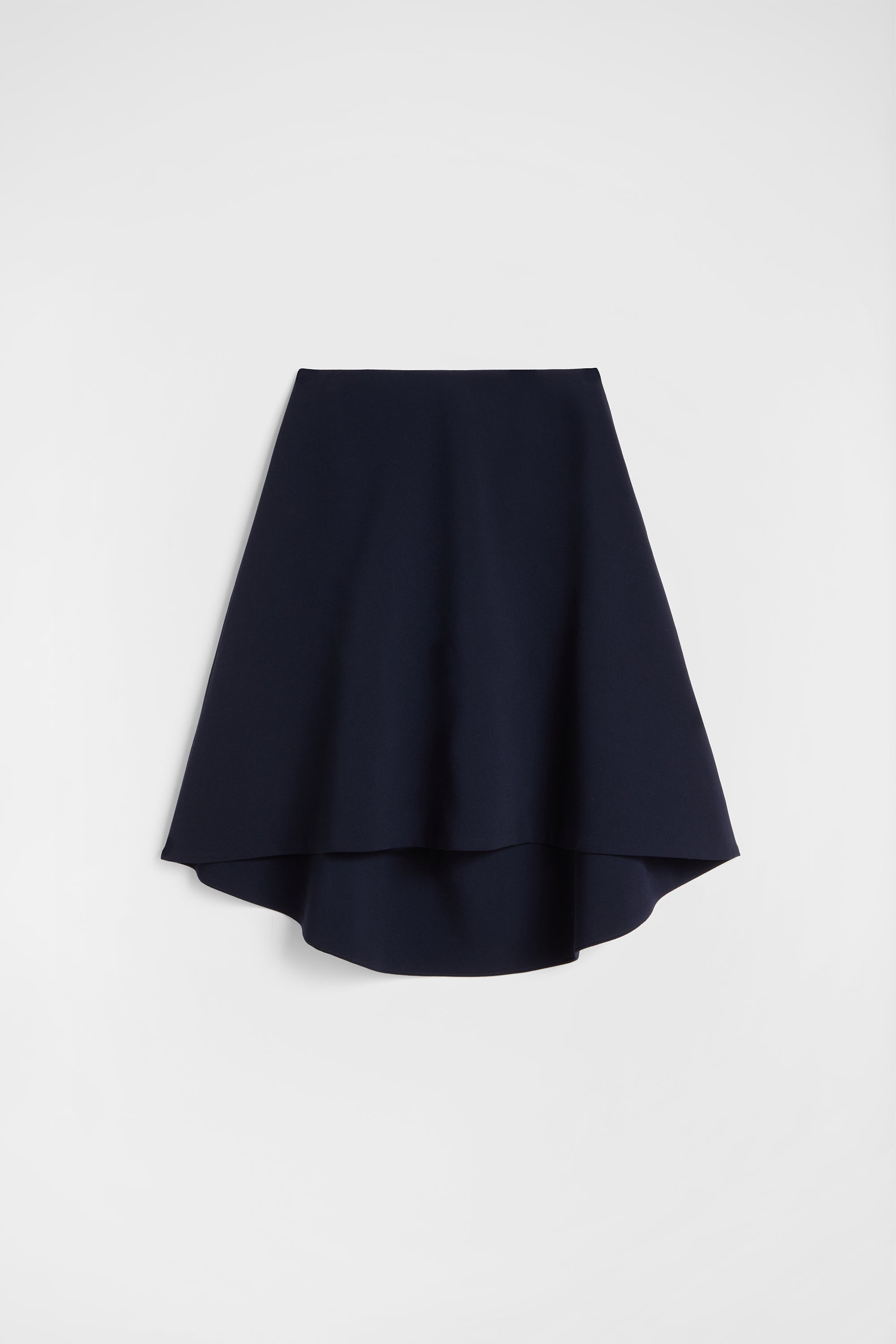 jil sander wool sablé skirt for women