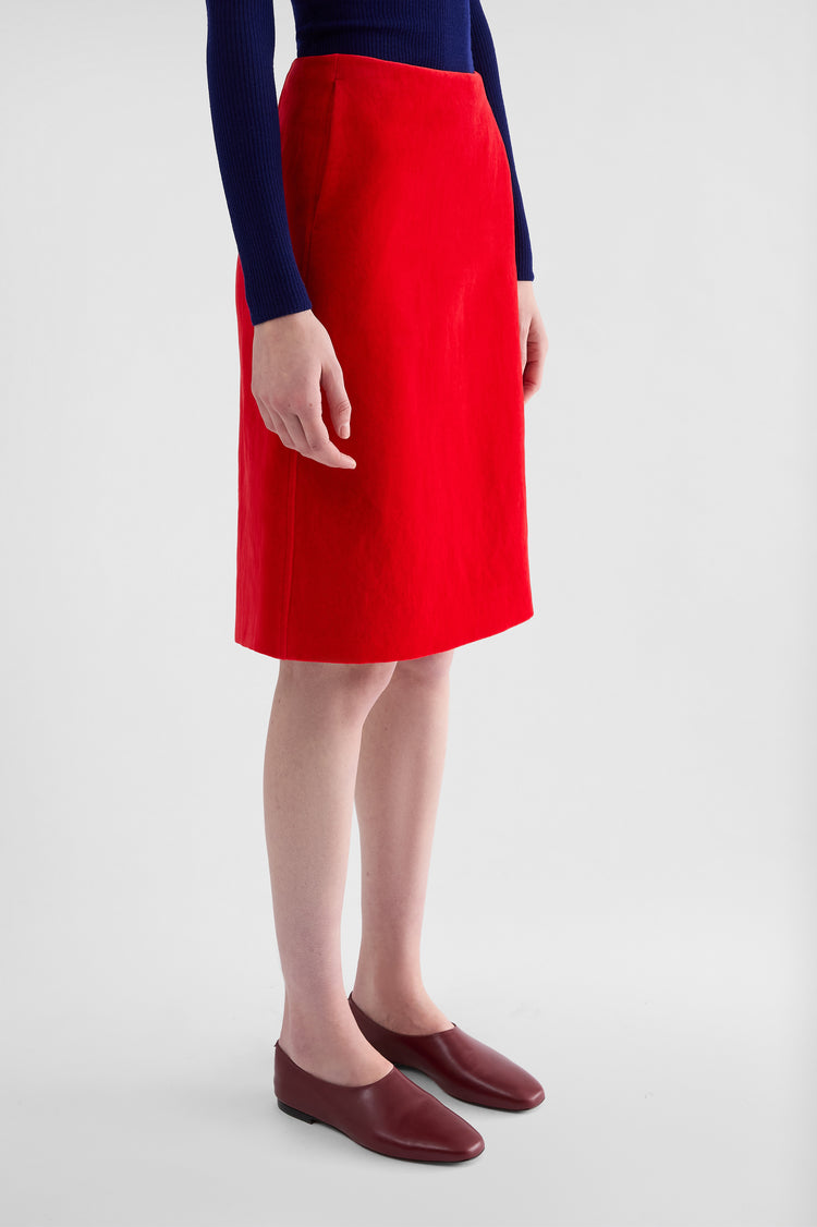 jil sander velvet skirt for women