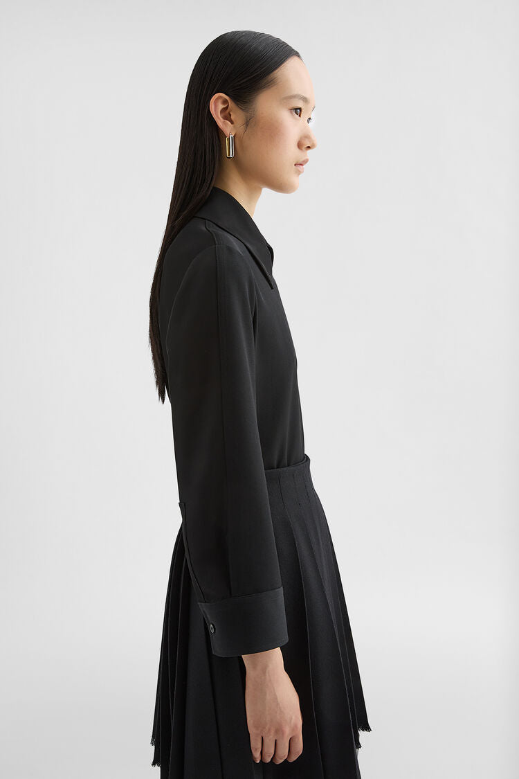 Wool Gabardine Shirt