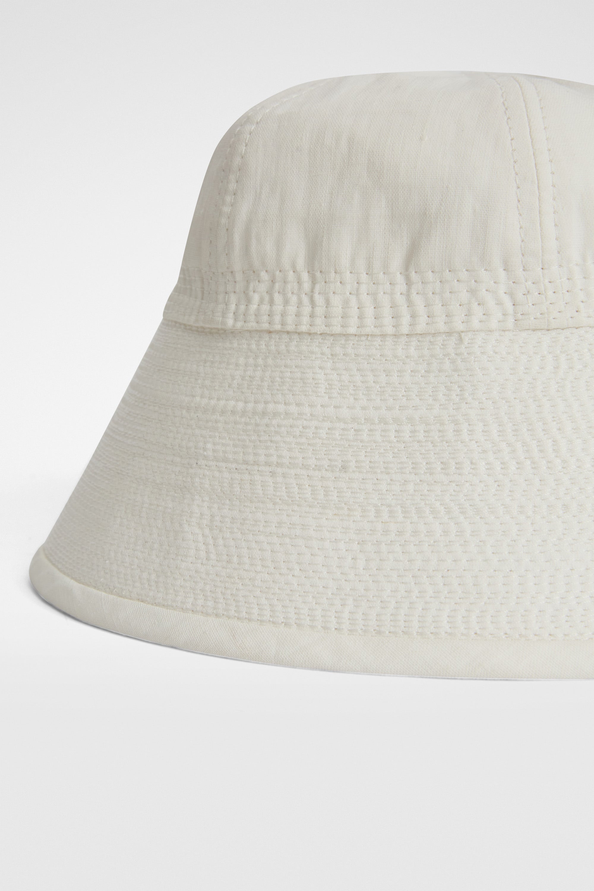 jil sander linen bucket hat for women and men