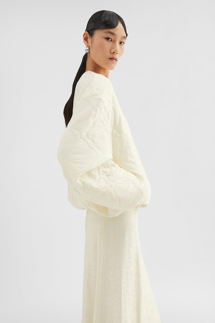 jil sander jacquard bomber jacket for women