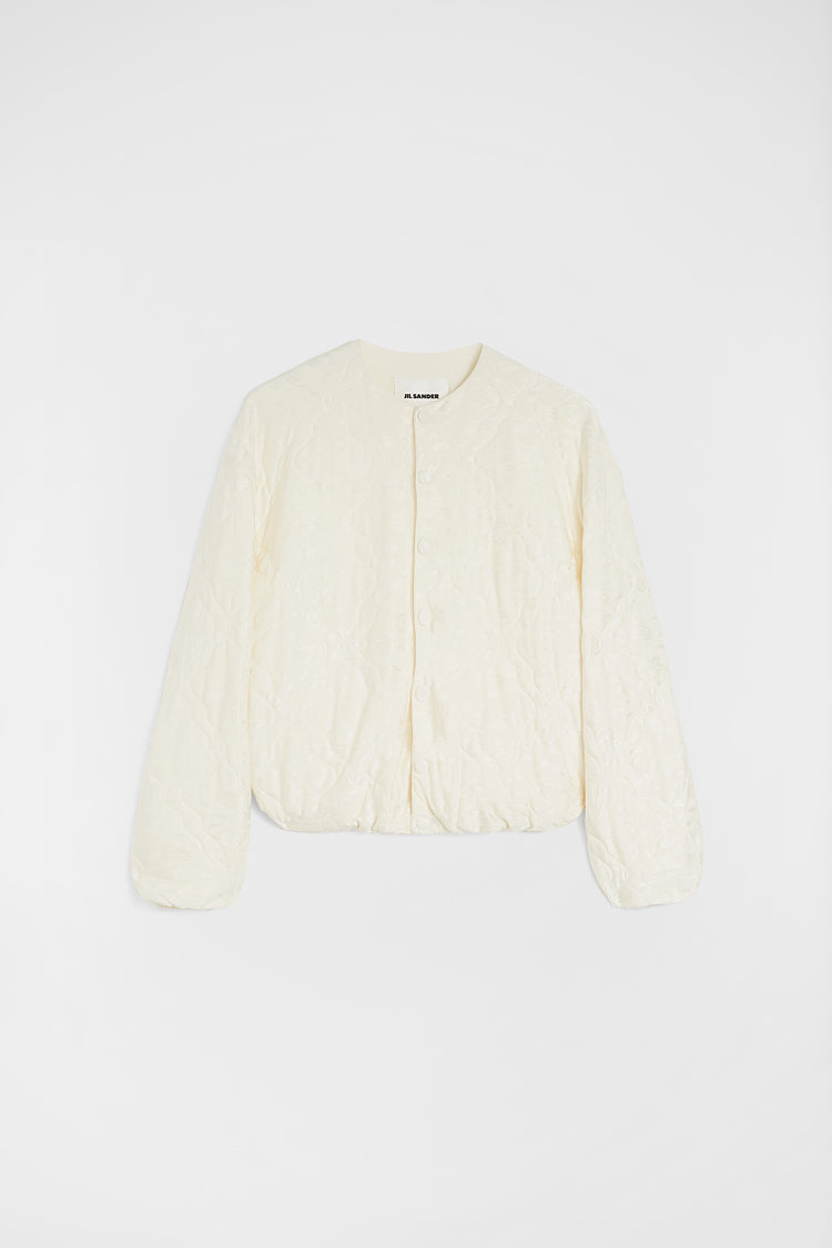 jil sander jacquard bomber jacket for women