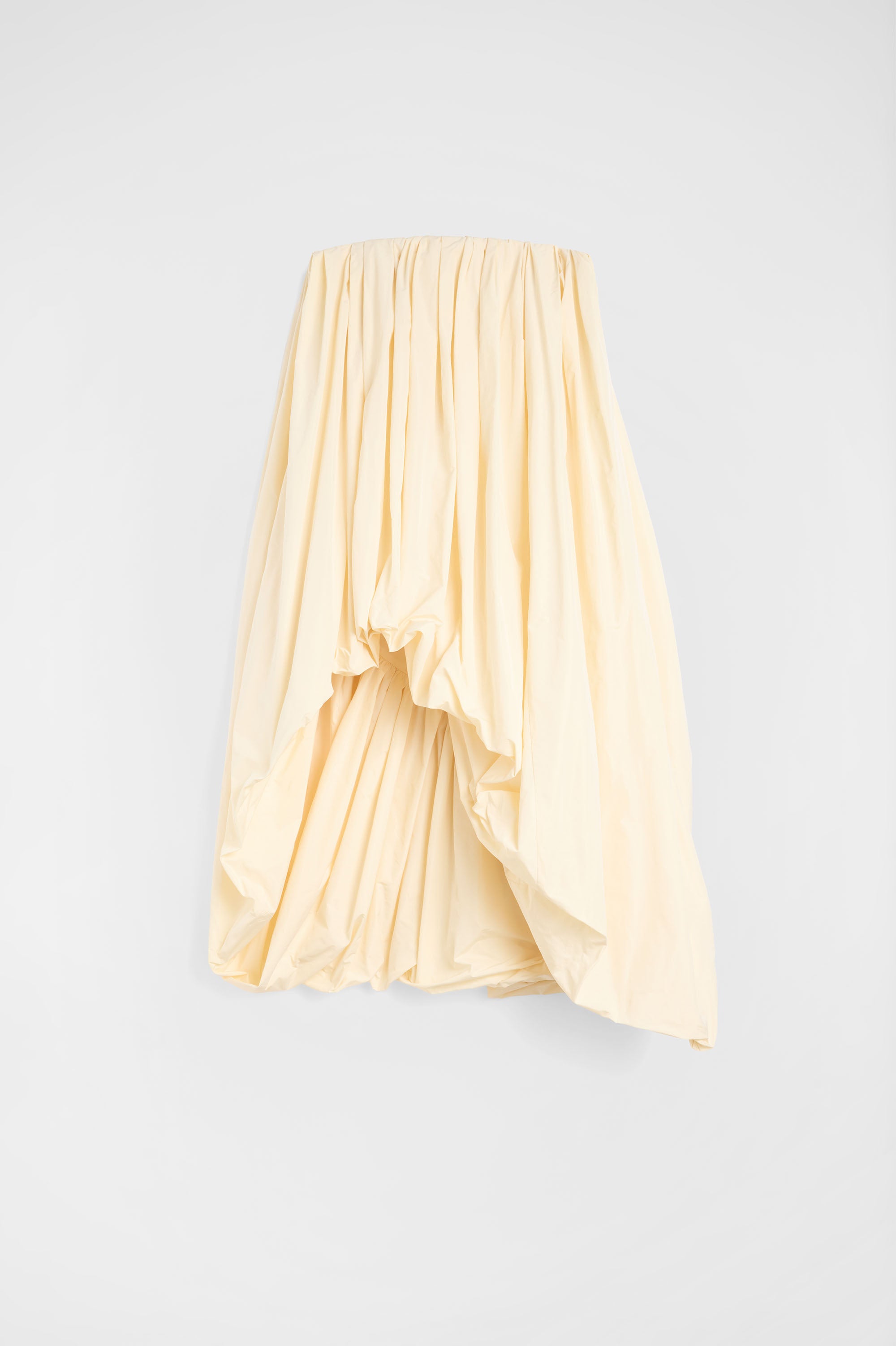 jil sander lightweight taffeta bustier dress for women