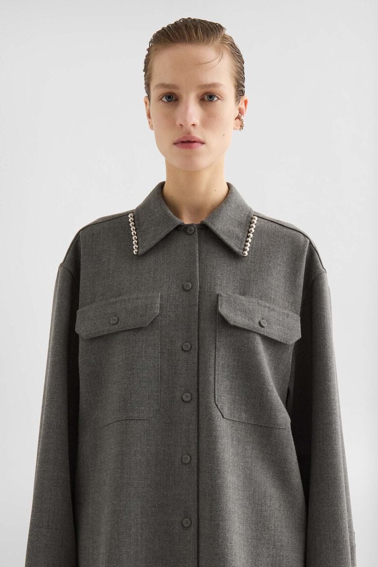 Wool Canvas Shirt